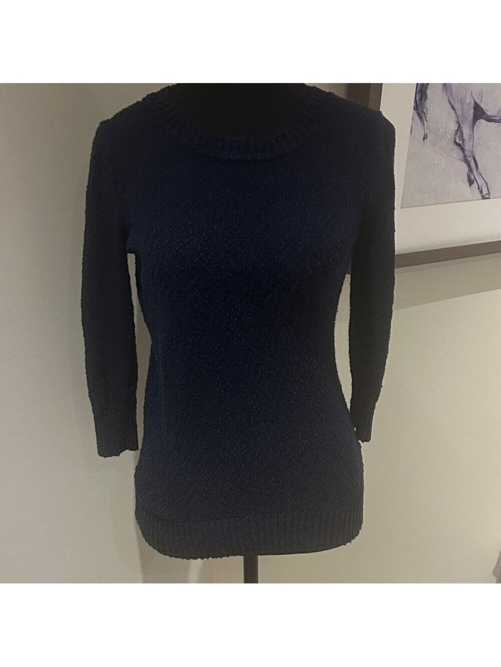 Banana Republic Midnight Blue Crew Neck Sweater